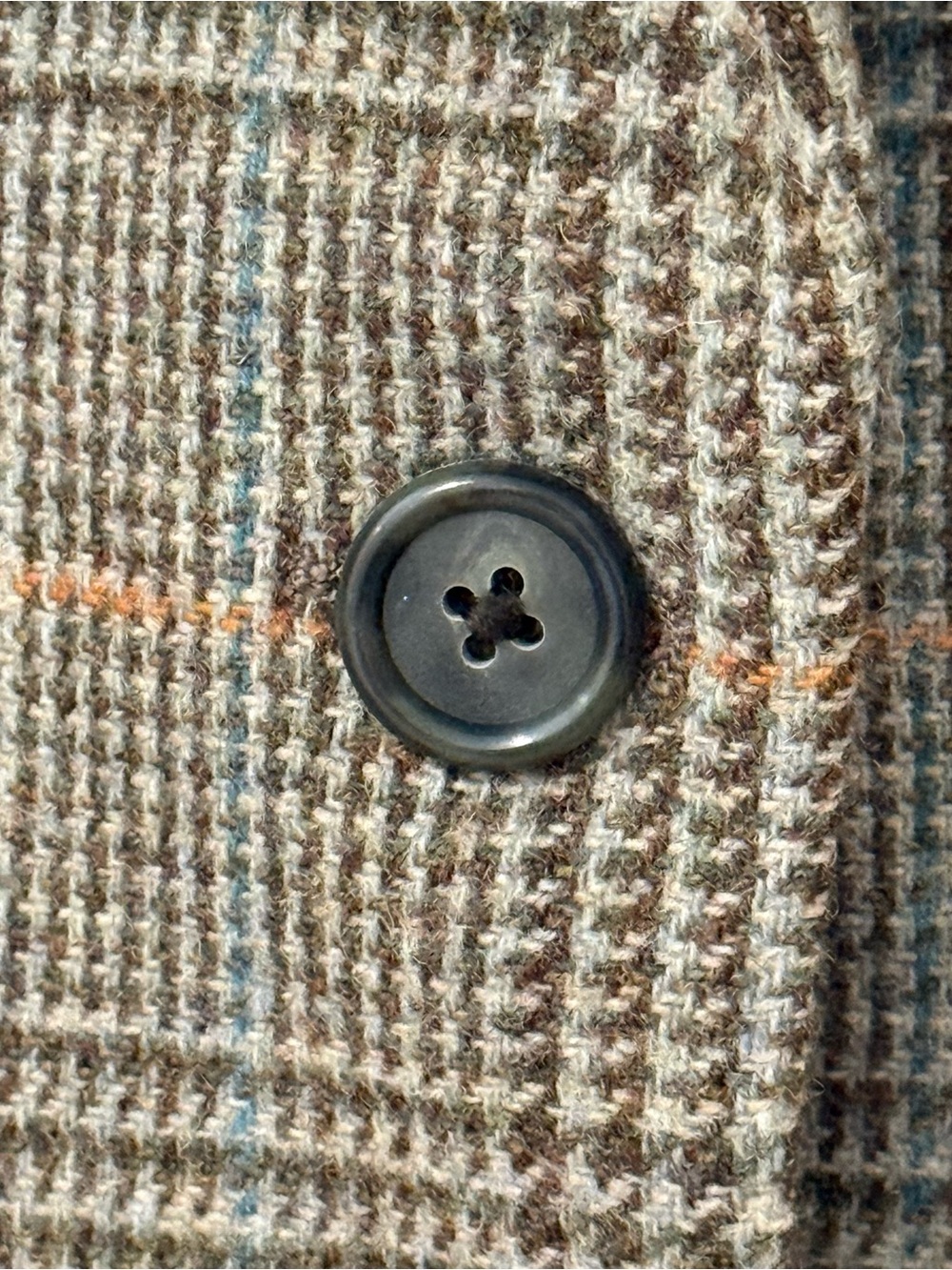 Brooks Brothers Green/Brown Plaid Wool Blazer US6 - Picture 4 of 7